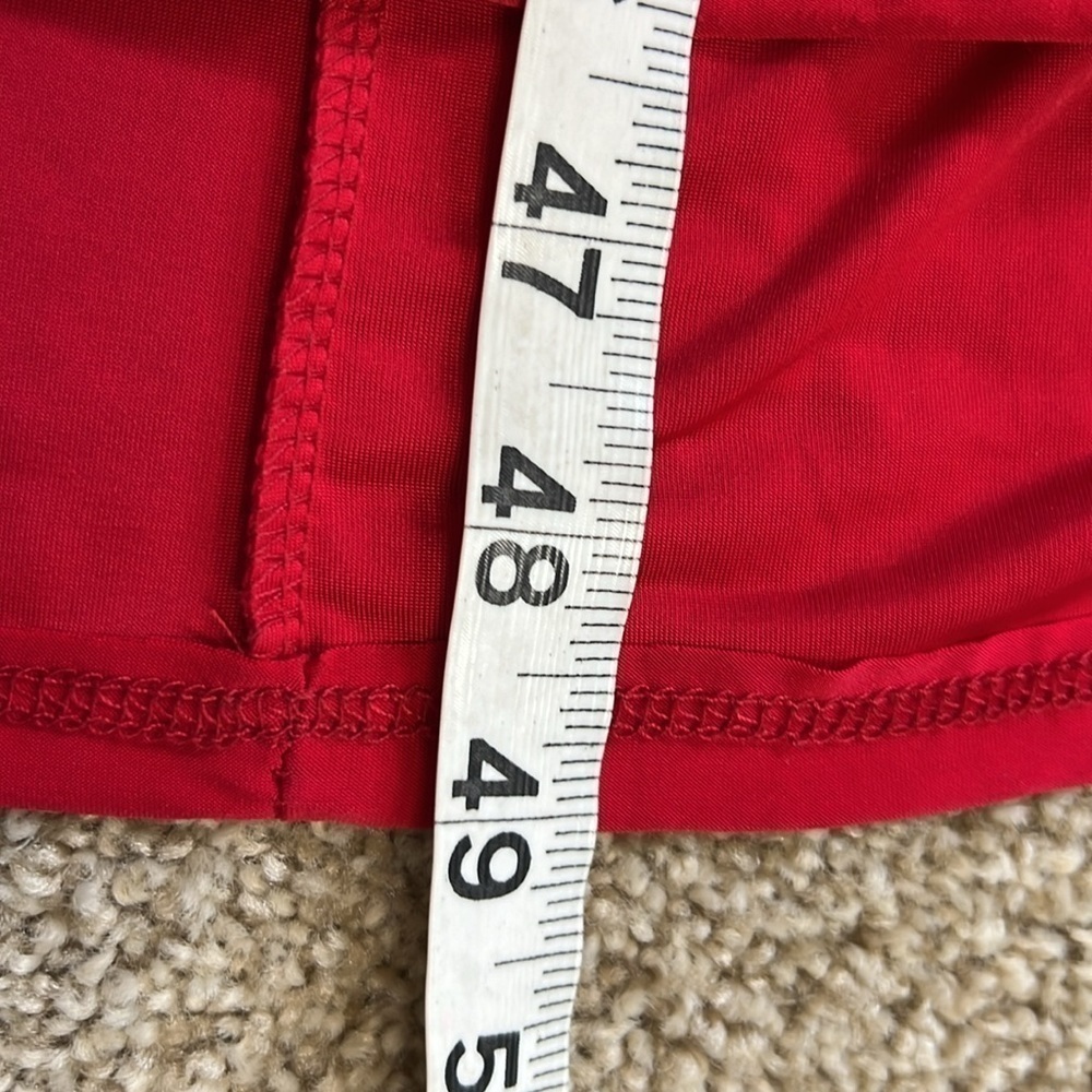 Caution to the Wind and red stretch cap sleeve dress - Picture 11 of 12